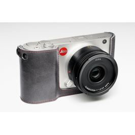 LEICA pouzdro Protector kožené šedé pro Leicu T/TL