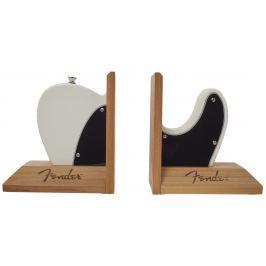 Fender Tele Body Bookends White