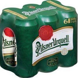 Pilsner Urquell 0,5l multipack 6x0,5l plech