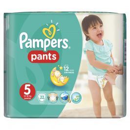 Pampers Pants plenkové kalhotky 5 Junior (12-18 kg), 22 ks