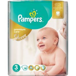 Pampers jednorázové pleny Premium Care 3 Midi 5-9kg, 80 ks