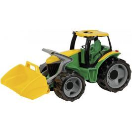 LENA Traktor se lžící plast zeleno-žlutý 65 cm