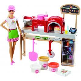 MATTEL Barbie vaření a pečení pizza herní set