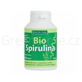 Spirulina s vitaminem B12 300 tablet × 500mg BIO HEALTH LINK