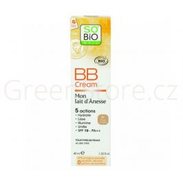 BIO BB krém s obsahem oslího mléka 01 světlá béžová 40ml SO´BIO