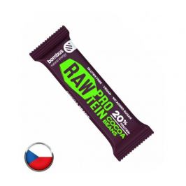 Bombus Raw protein tyčinka Cocoa beans 50g