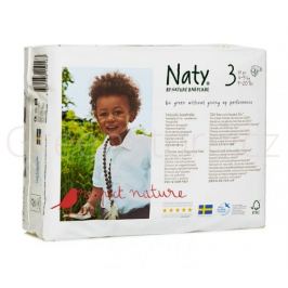 Eko plenky vel.3 (4-9kg) 30ks Naty Nature