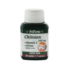 MedPharma Chitosan 500mg+vit.C+chrom tbl.37