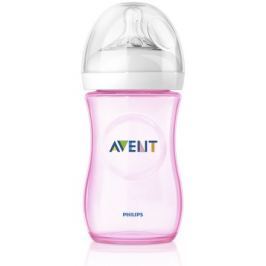 AVENT Láhev 260ml Natural PP růžová 1ks