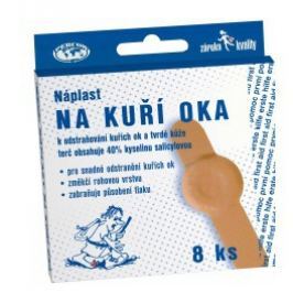 Náplast ASO na kuří oka KRB 8ks