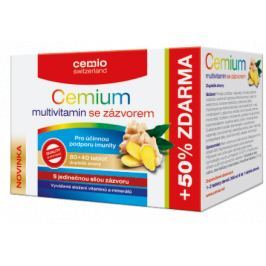 Cemio Multivitamin se zázvorem tbl. 80+40 ČR/SK