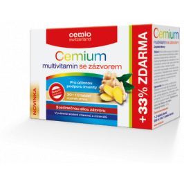 Cemio Multivitamin se zázvorem tbl.30+10 ČR/SK