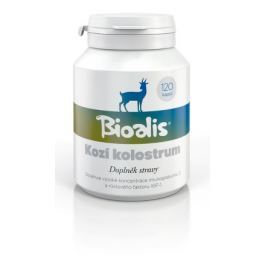 Bioalis Kozí kolostrum 120 tob.