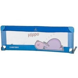 Mantinel do postýlky CARETERO Hippo modrý