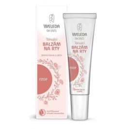 WELEDA Tónující balzám na rty rose 10 ml