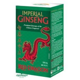 JAMIESON Císařský ženšen Red Dragon 500mg tbl.60