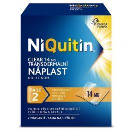 Niquitin Clear 14mg 14mg/24h tdr.emp.7