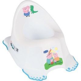Dětský nočník protiskluzový Peppa Pig white-blue