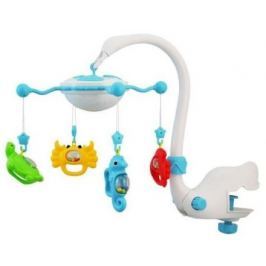 Kolotoč nad postýlku s lampičkou Baby Mix blue