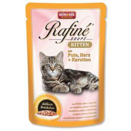Animonda cat kapsa Rafiné Kitten 100g - drůbeží/krevety