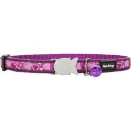 Obojek RD cat BREEZY LOVE - purple 1,2/20-30cm