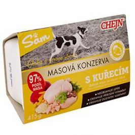 Chejn Sam vanička pro psy s kuřecím 415g