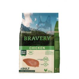 BRAVERY dog ADULT large / medium CHICKEN - 4 kg